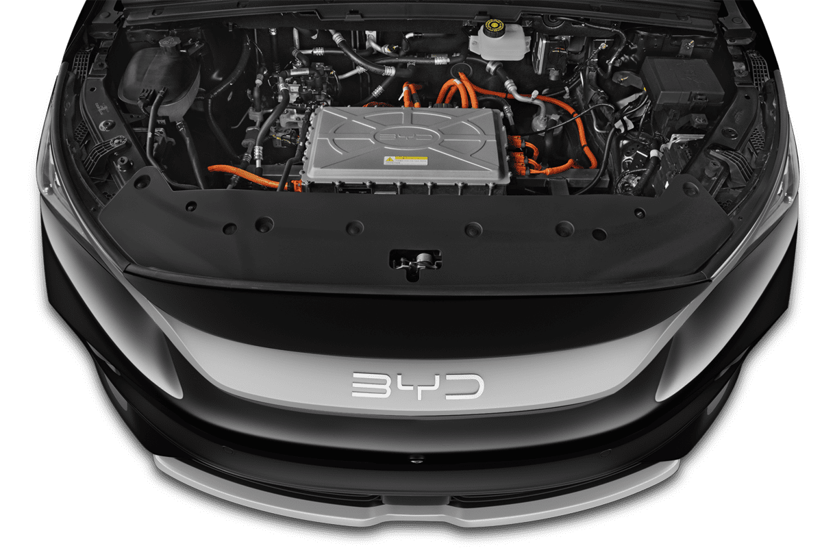 Motorraum eines BYD Tang