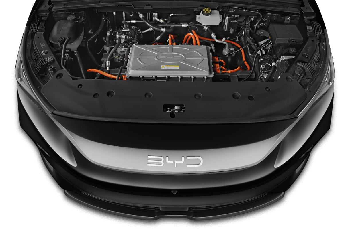 Motorraum eines BYD Tang