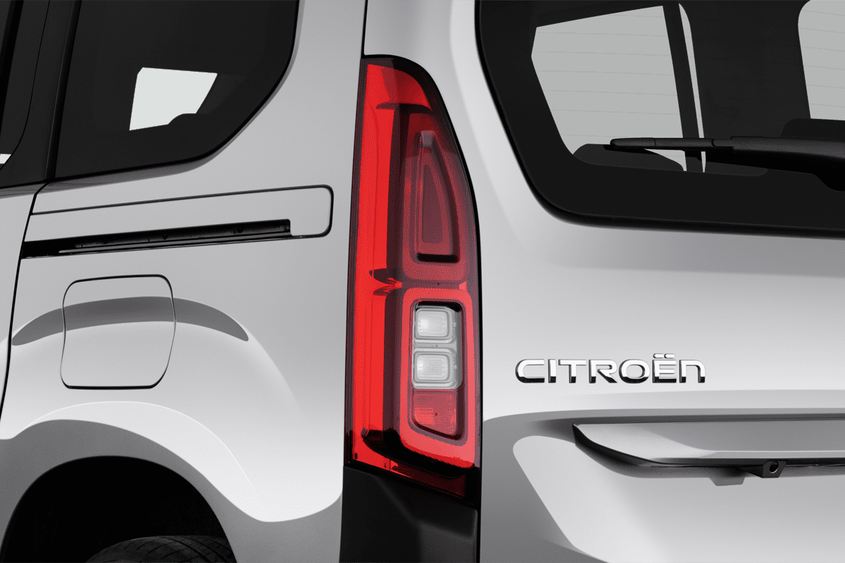 Heckleuchten eines Citroen Berlingo