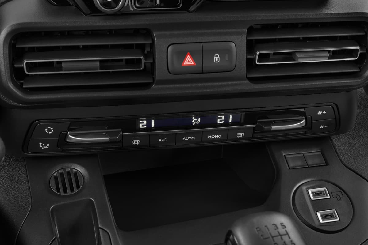 Klimasteuerung eines Citroen Berlingo