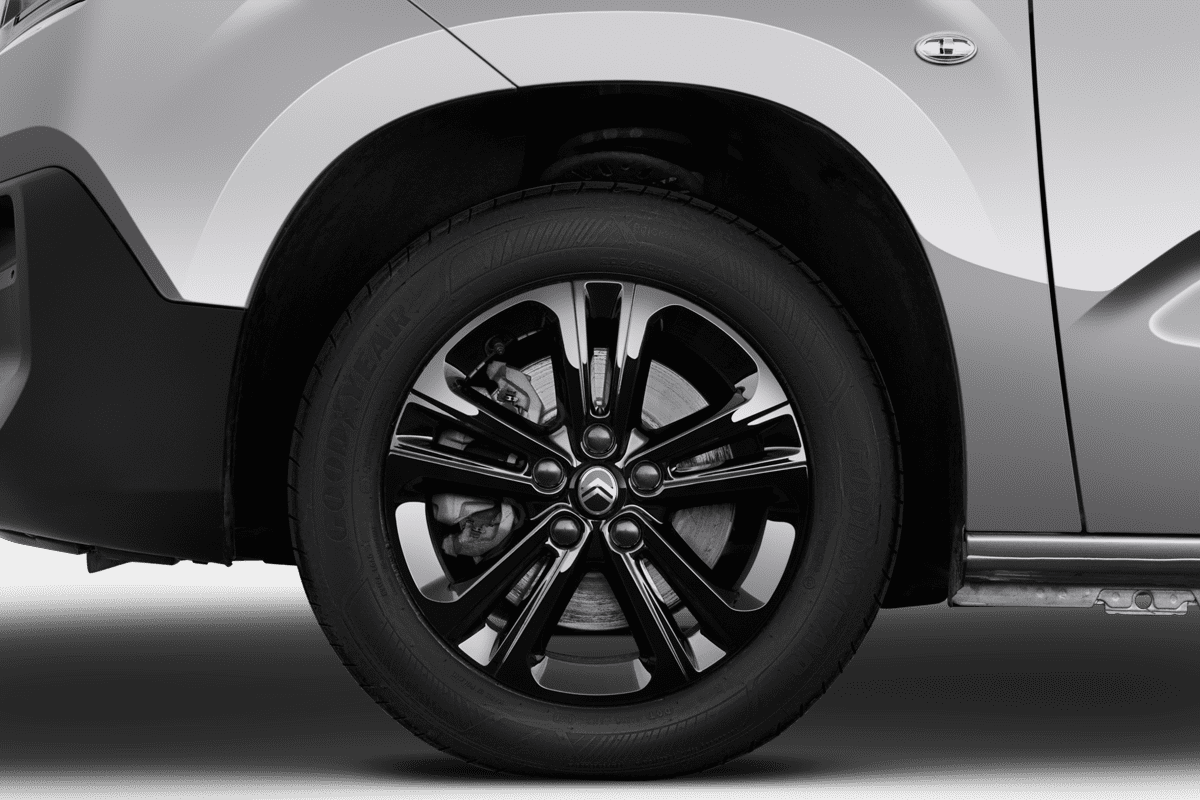 Radkappe oder Felge eines Citroen Berlingo