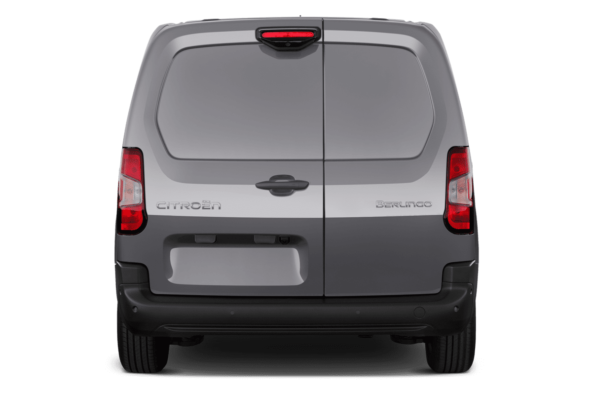 Heckansicht eines Citroen Berlingo Kastenwagen