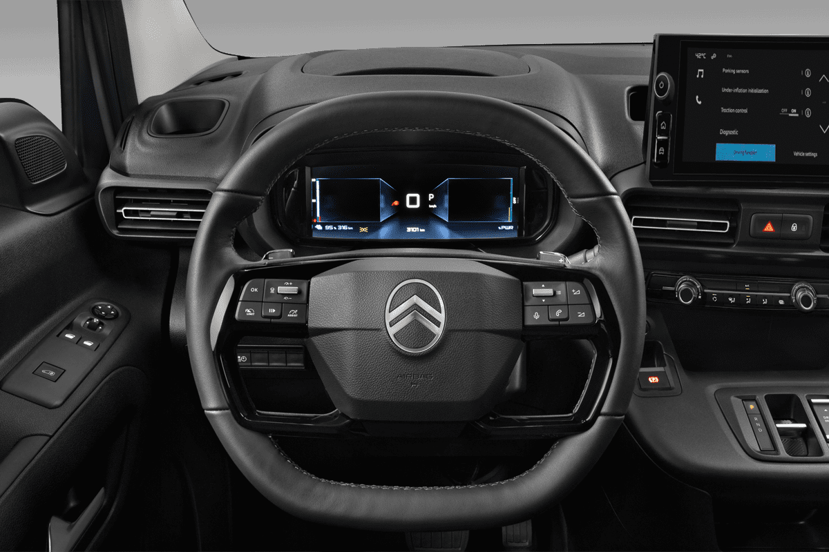 Lenkrad eines Citroen Berlingo Kastenwagen