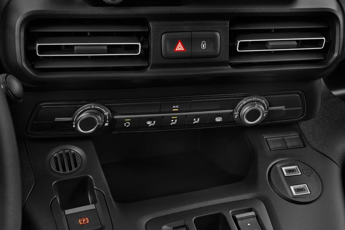 Klimasteuerung eines Citroen Berlingo Kastenwagen