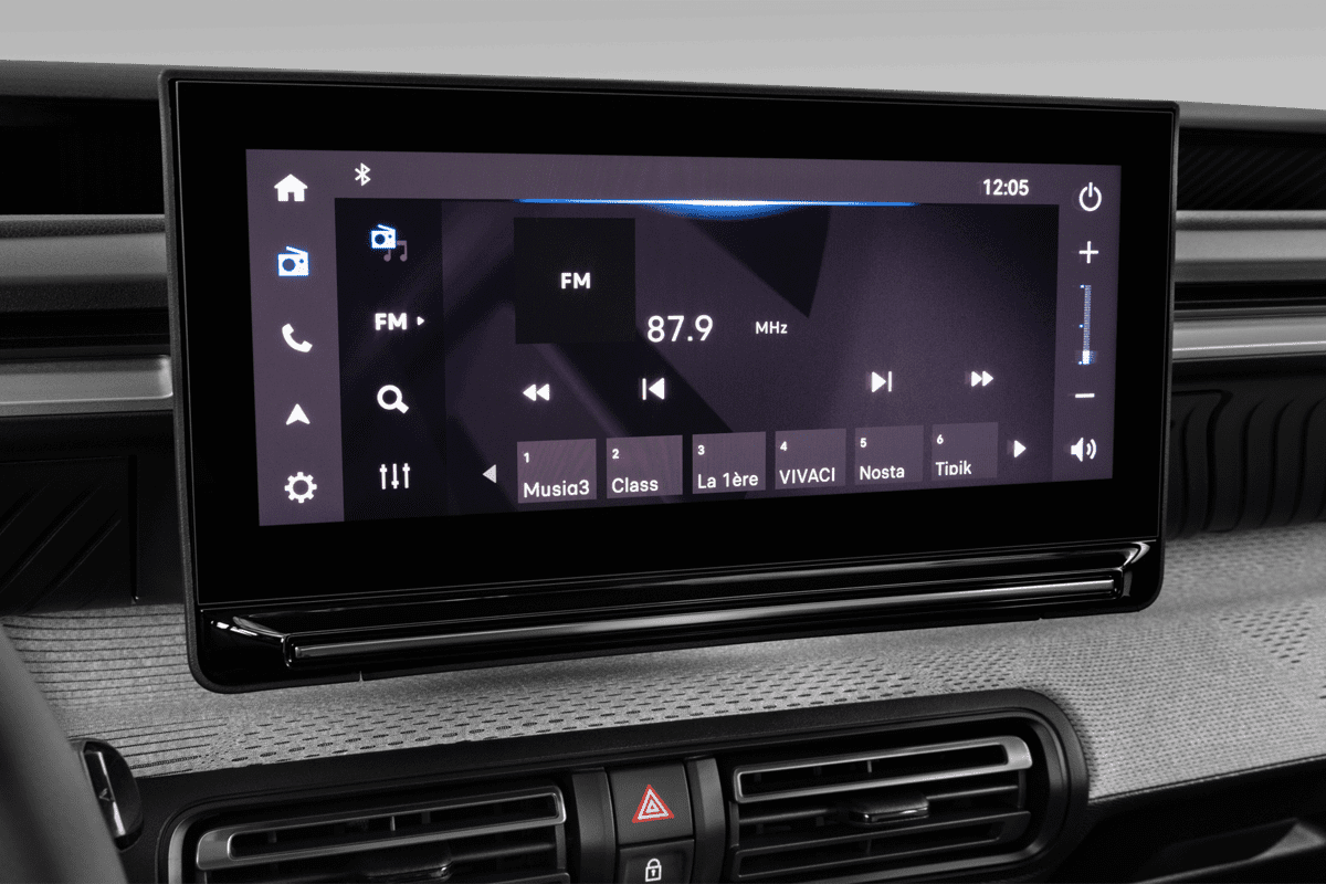 Audiosystem eines Citroen C3