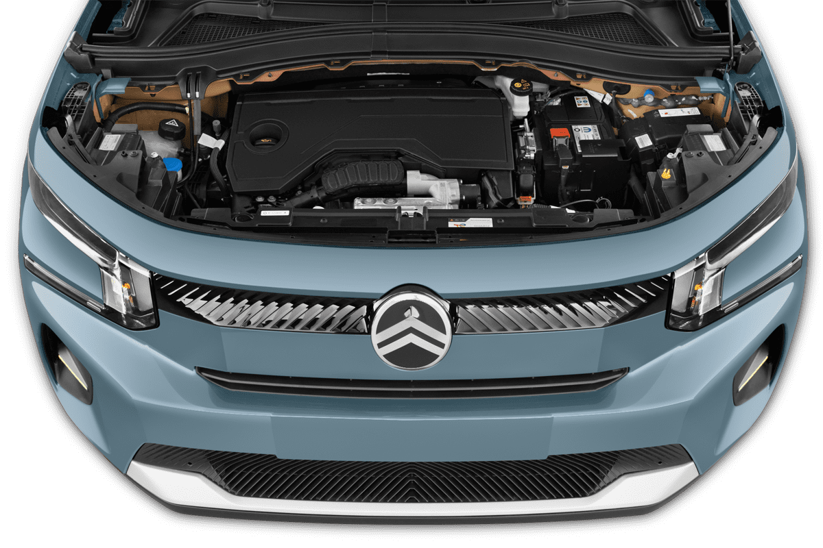 Motorraum eines Citroen C3