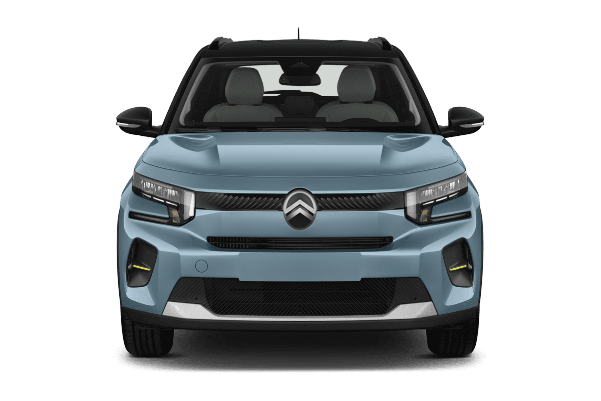 Frontansicht eines Citroen C3 , freigestellt