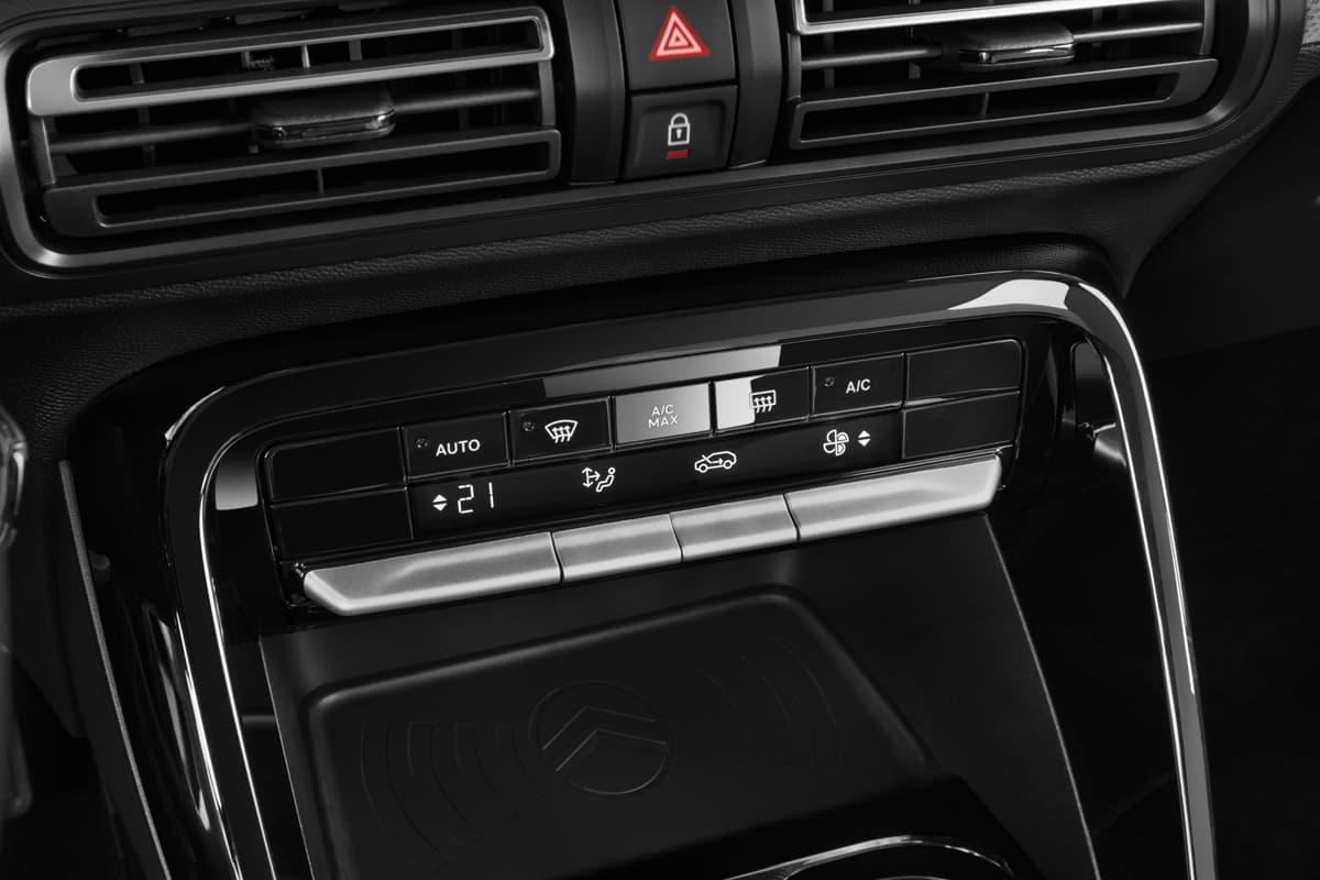 Klimasteuerung eines Citroen C3