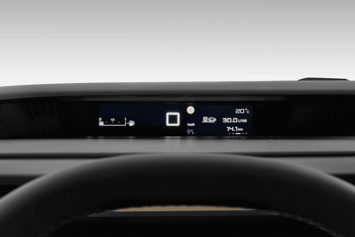 Kombiinstrument eines Citroen C3 Aircross