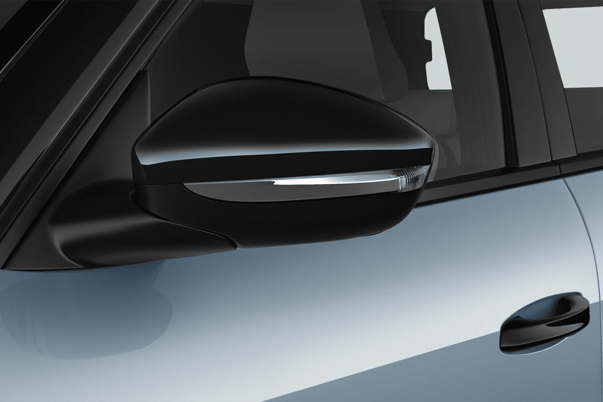 Rückspiegel eines Citroen C3 Aircross