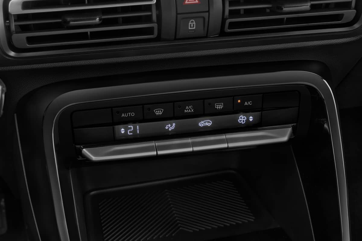 Klimasteuerung eines Citroen C3 Aircross