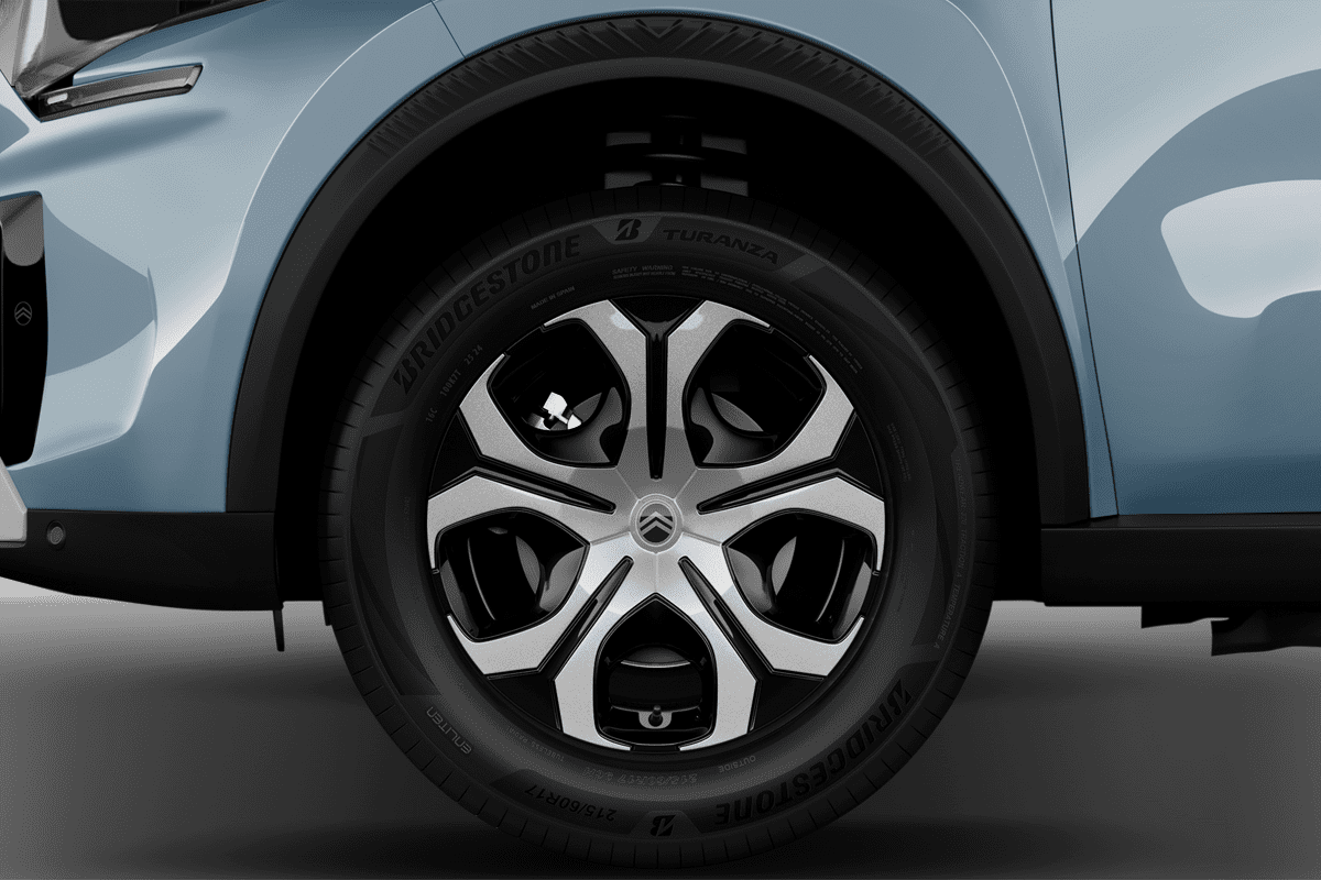 Radkappe oder Felge eines Citroen C3 Aircross