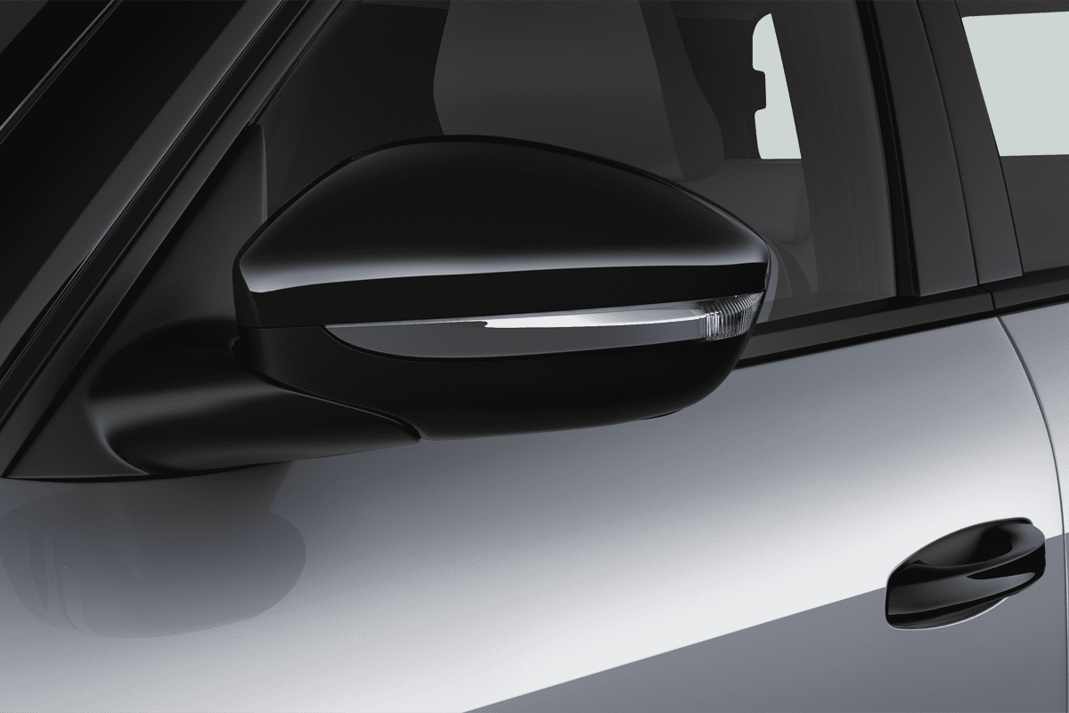 Rückspiegel eines Citroen C3 Aircross