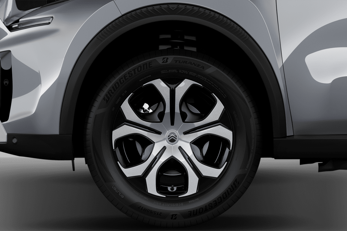 Radkappe oder Felge eines Citroen C3 Aircross