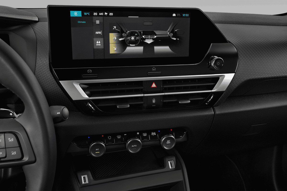 Klimasteuerung eines Citroen C4