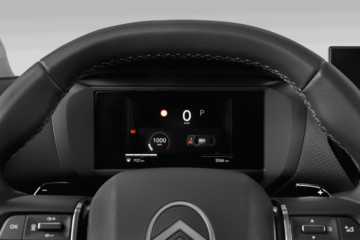 Kombiinstrument eines Citroen C4 X