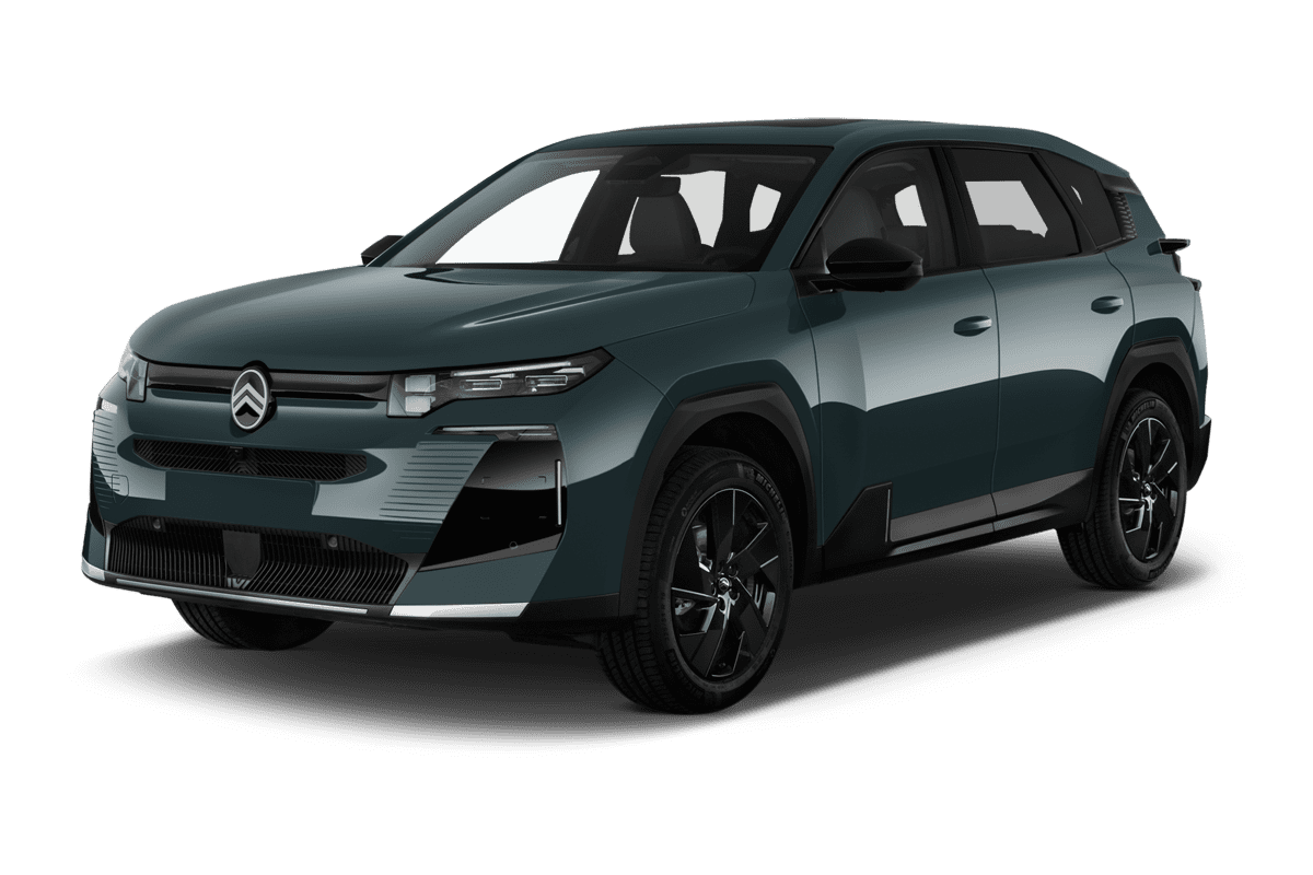 Schräge Frontansicht eines Citroen C5 Aircross (neues Modell), freigestellt