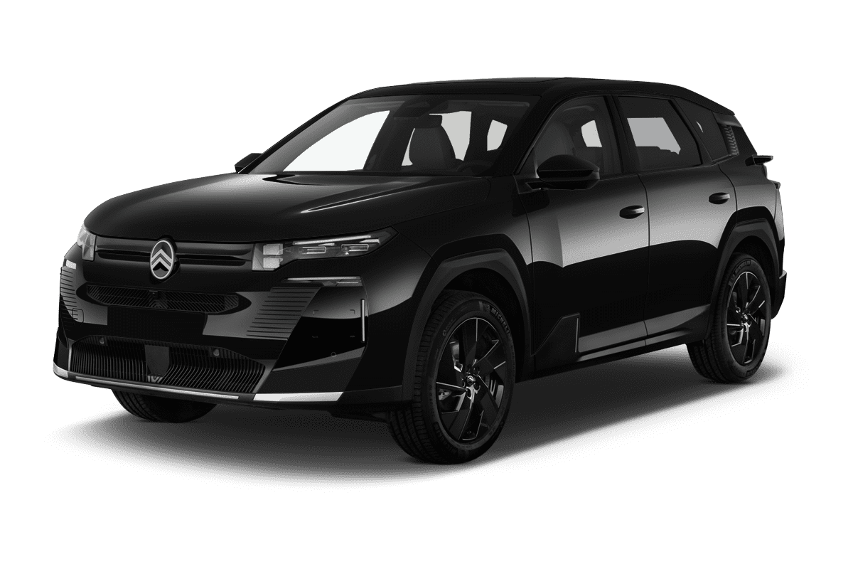 Schräge Frontansicht eines Citroën C5 Aircross, freigestellt