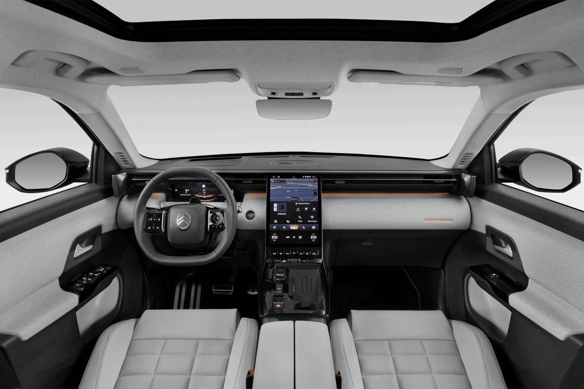 Armaturenbrett eines Citroen C5 Aircross (neues Modell)