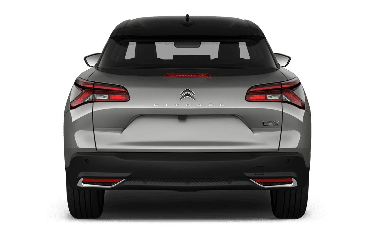 Heckansicht eines Citroen C5 X