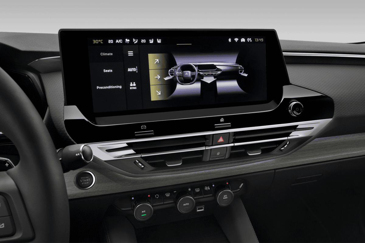 Klimasteuerung eines Citroen C5 X