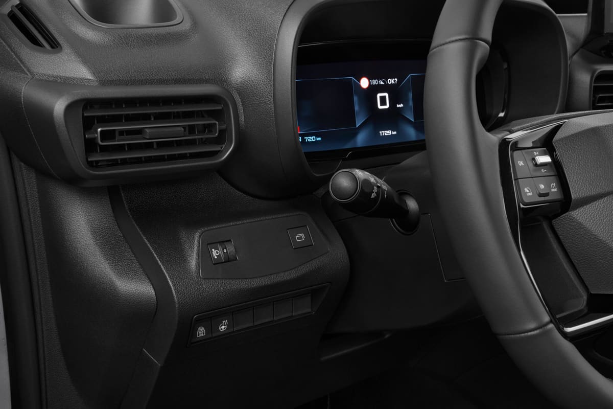 Lüftung eines Citroen e-Berlingo