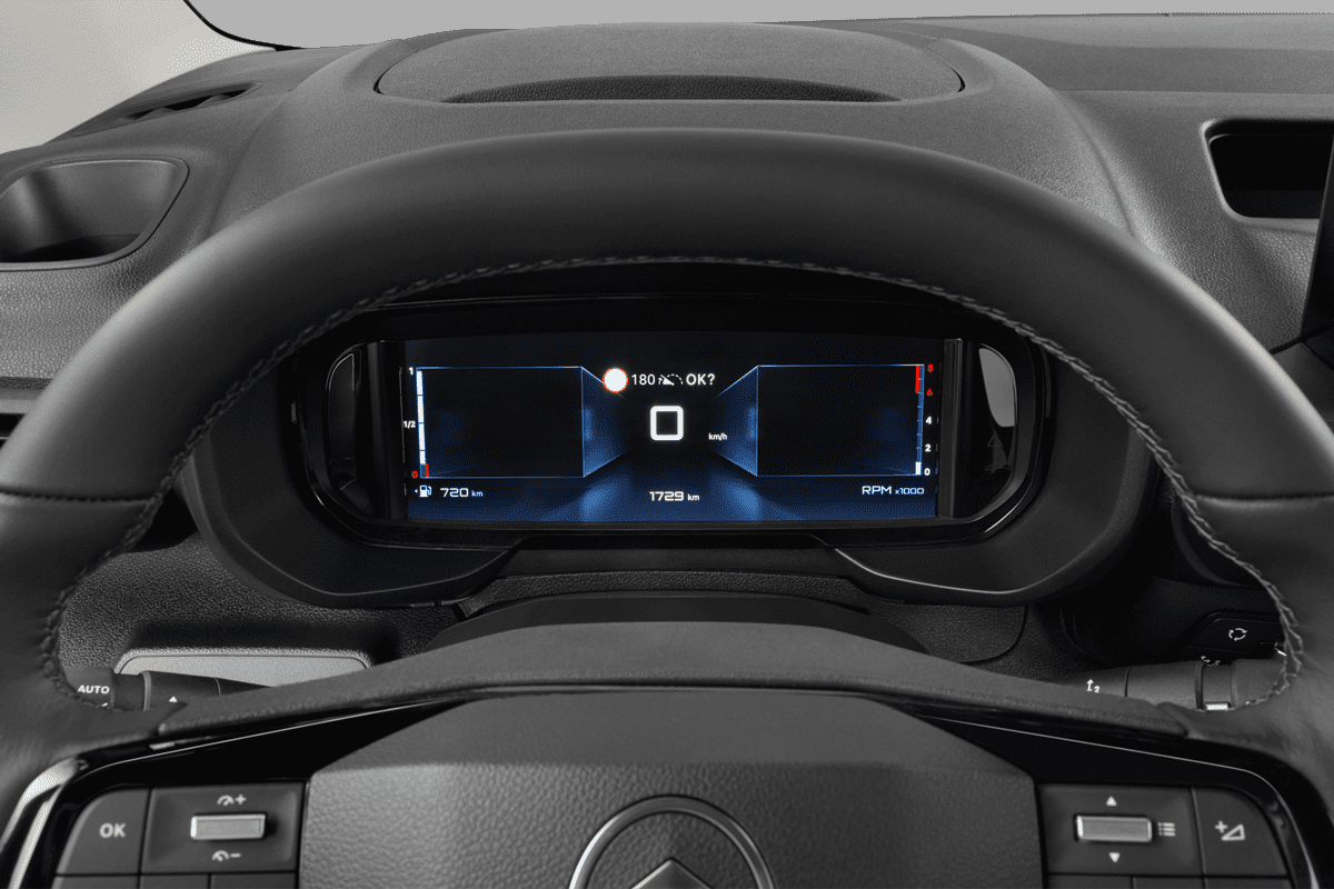 Kombiinstrument eines Citroen e-Berlingo