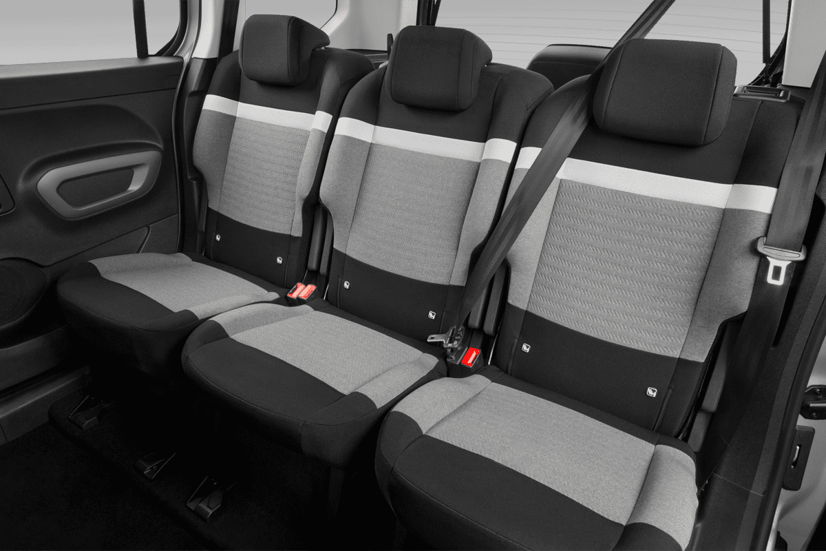 Rücksitzbank eines Citroen e-Berlingo