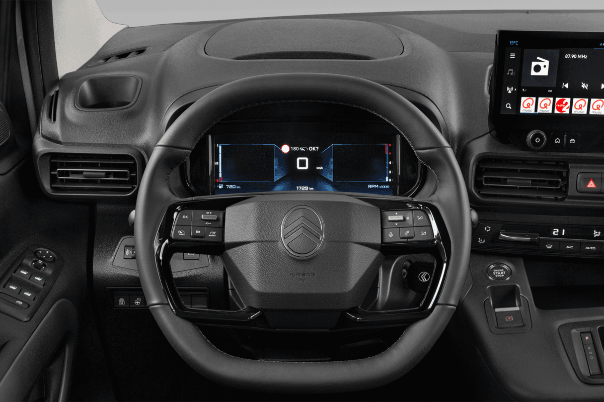 Lenkrad eines Citroen e-Berlingo