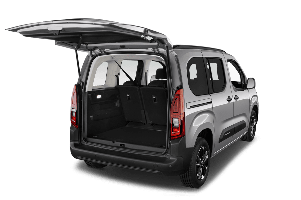 Kofferraum eines Citroen e-Berlingo