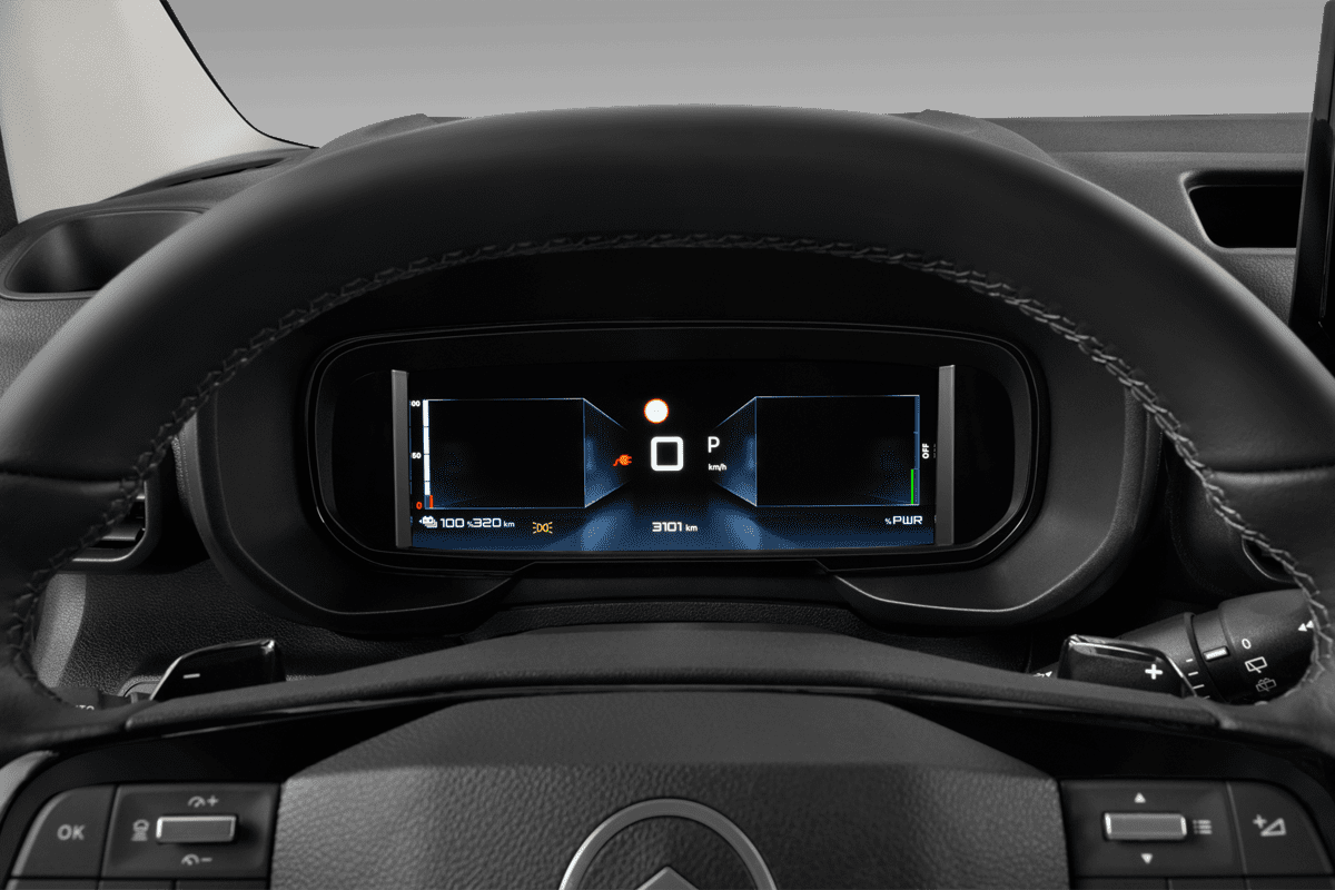 Kombiinstrument eines Citroen e-Berlingo Kastenwagen