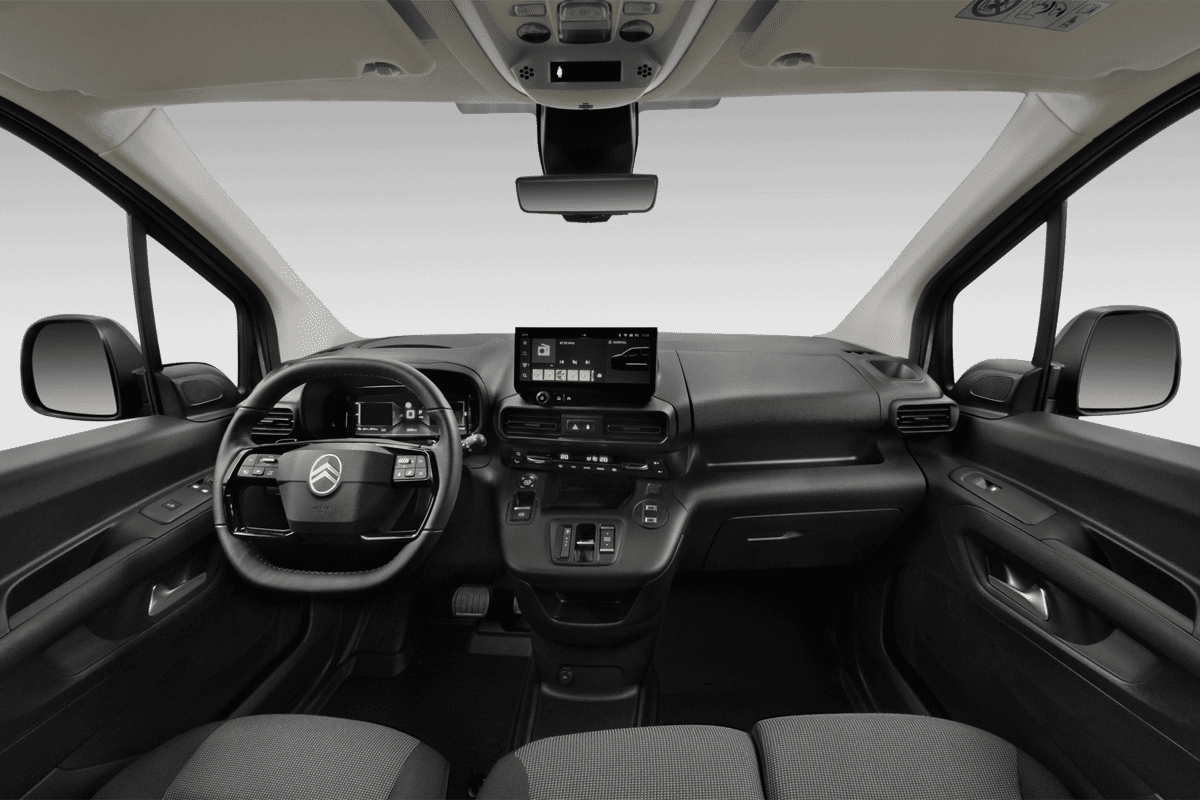 Armaturenbrett eines Citroen e-Berlingo Kastenwagen