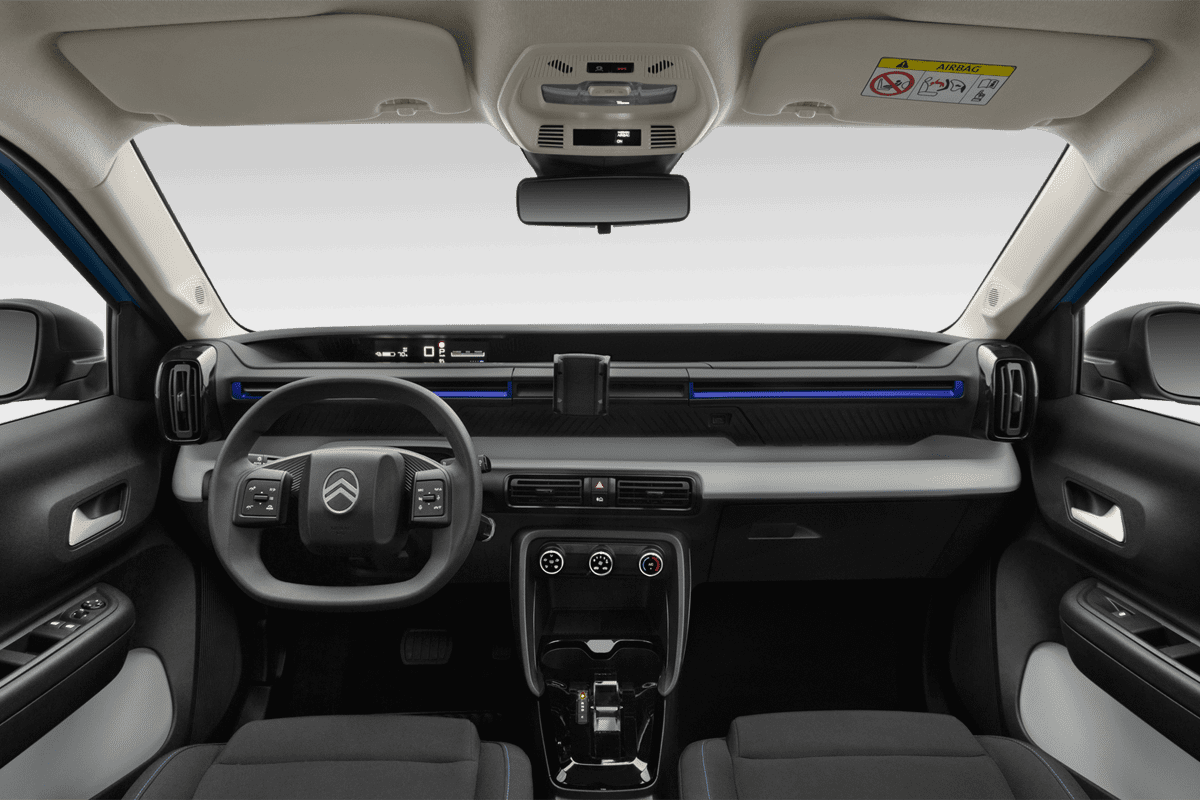Armaturenbrett eines Citroen e-C3 Van (neues Modell)