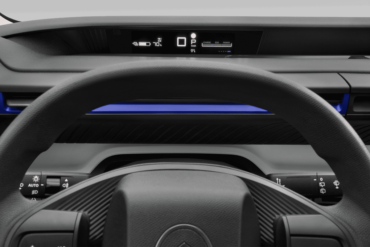 Kombiinstrument eines Citroen e-C3 Van (neues Modell)