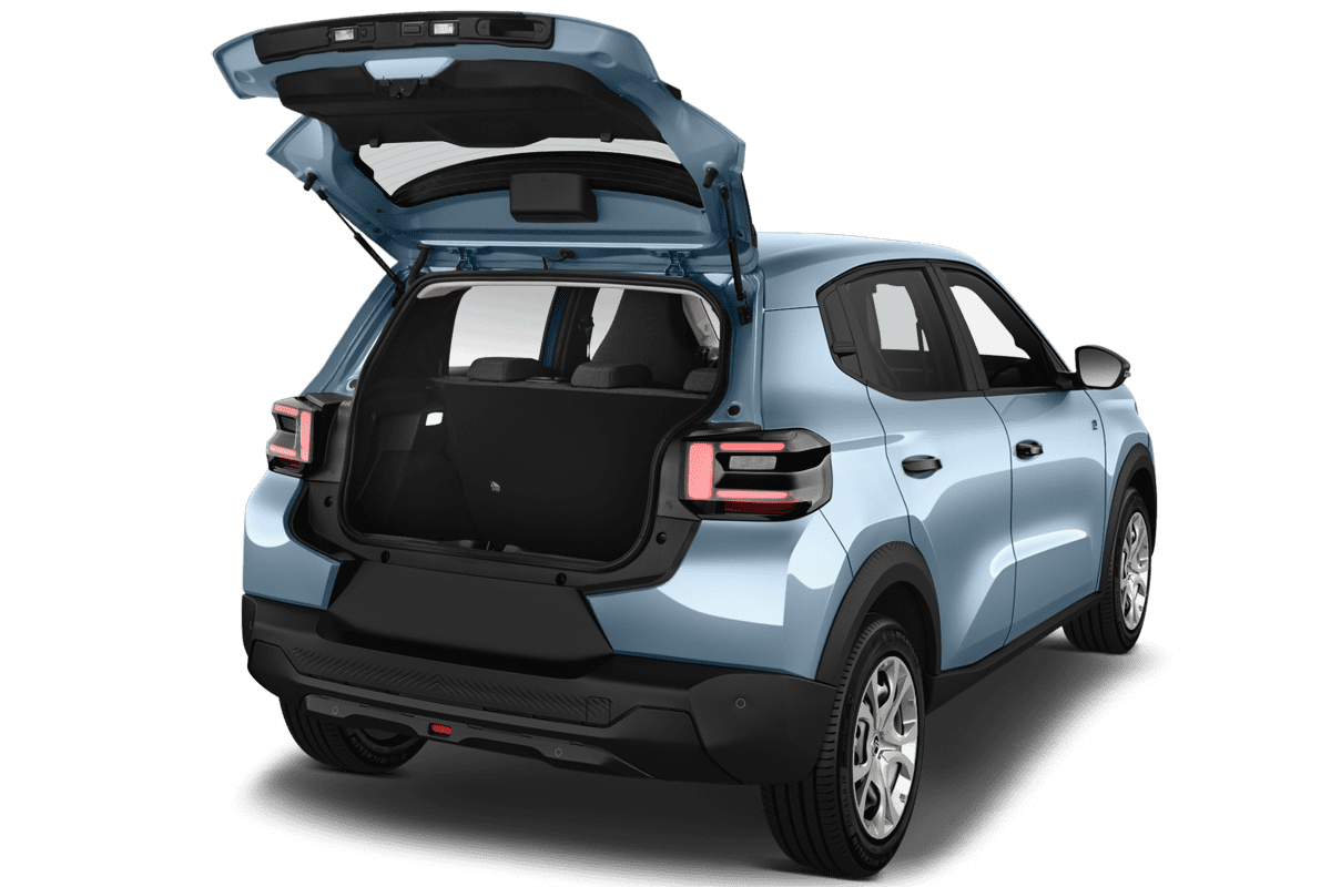 Kofferraum eines Citroen e-C3 Van (neues Modell)