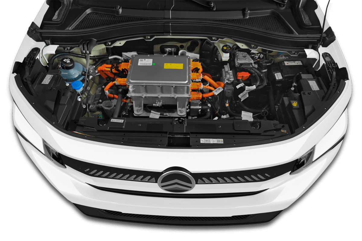 Motorraum eines Citroen e-C3 You!
