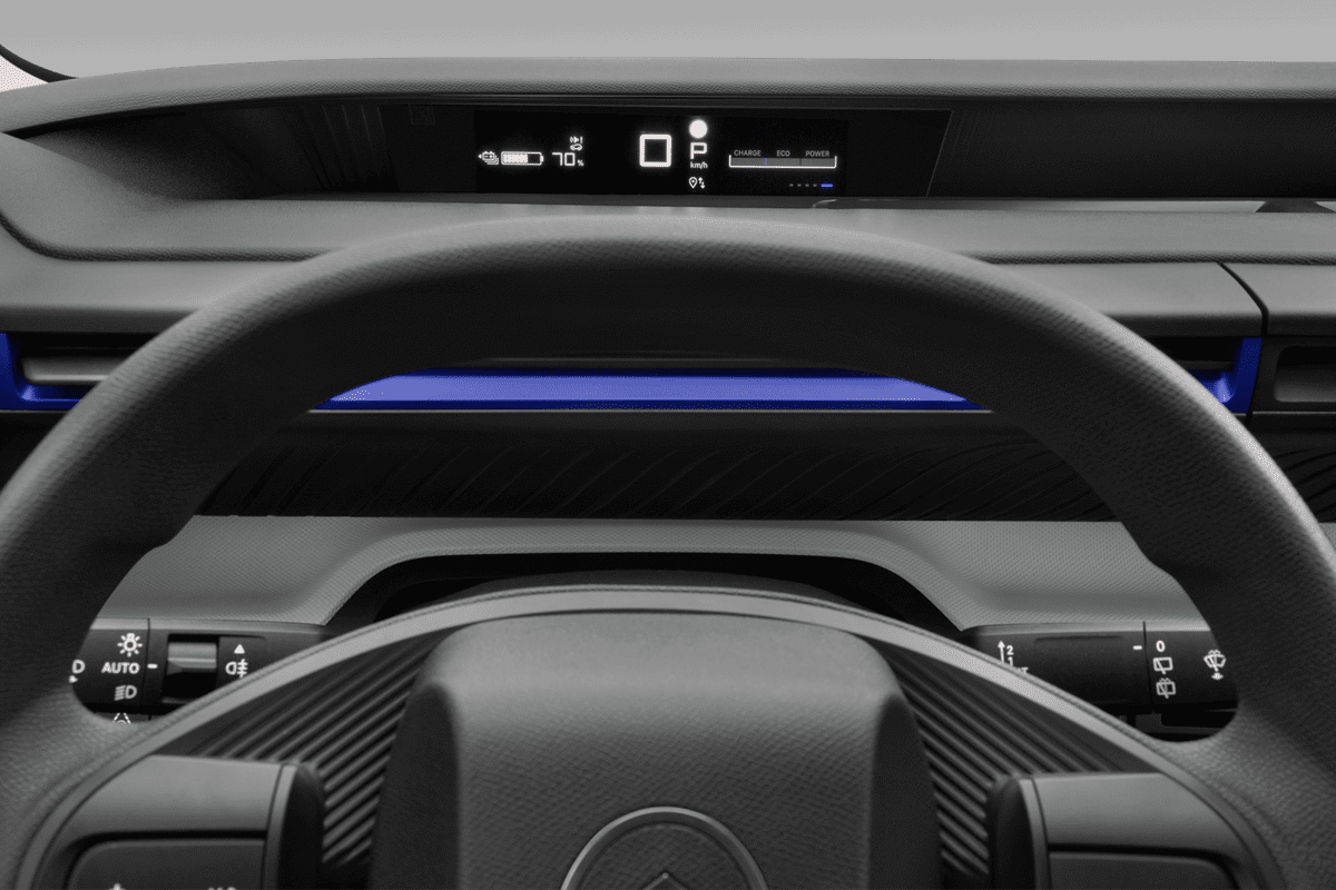 Kombiinstrument eines Citroen e-C3 You!