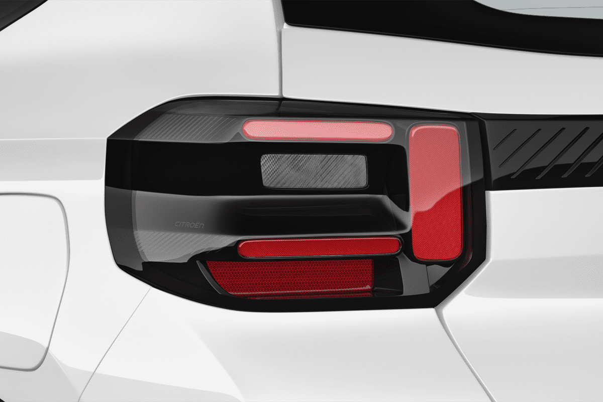 Heckleuchten eines Citroen e-C3 You!