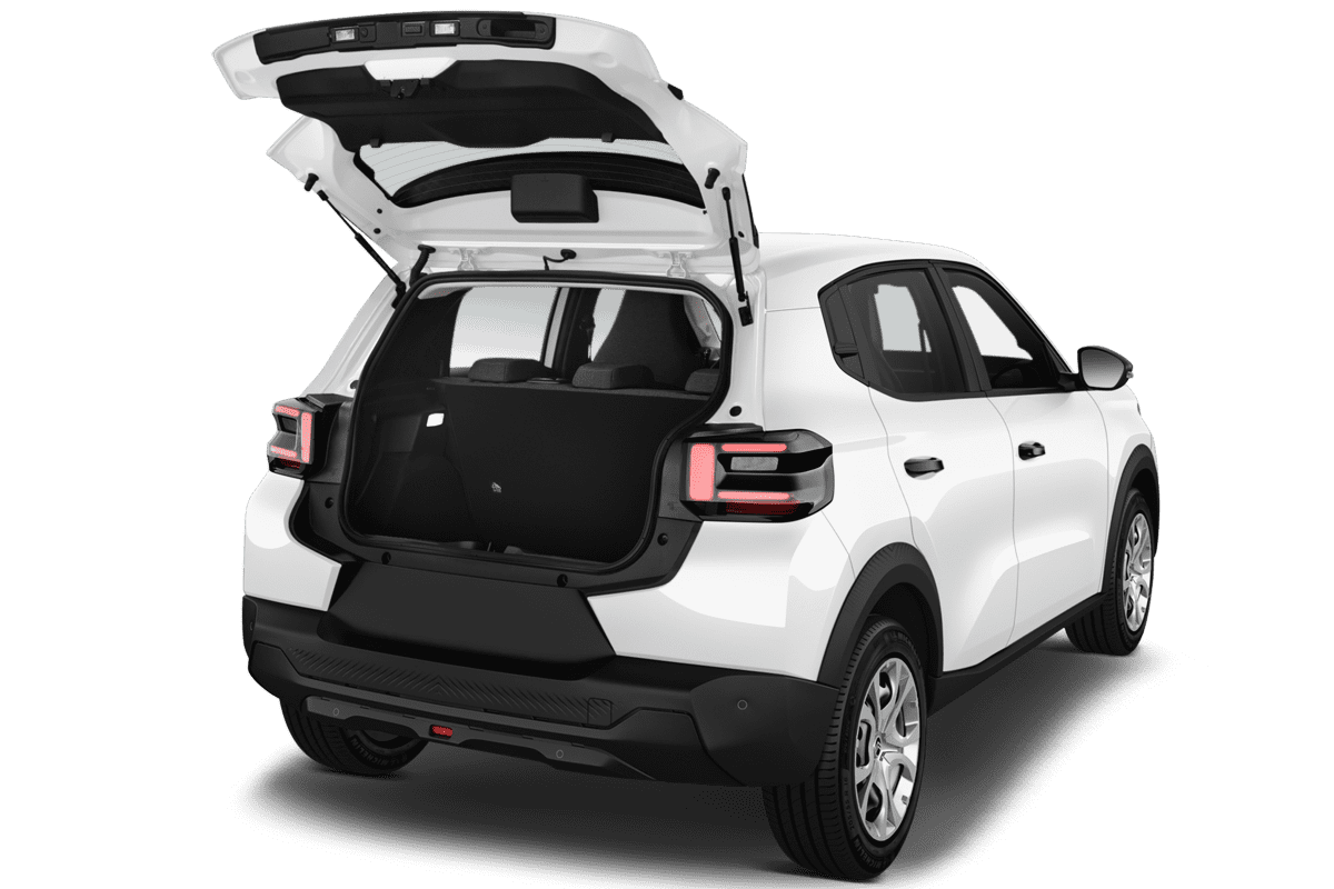 Kofferraum eines Citroen e-C3 You!