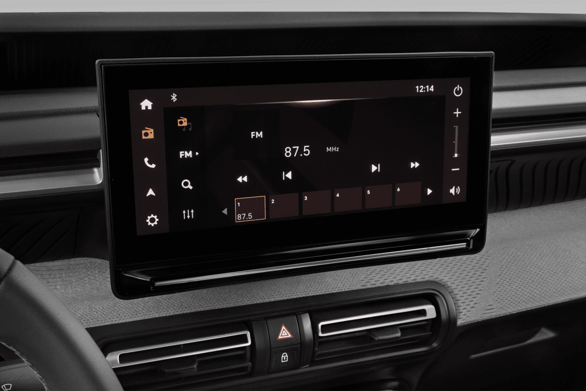 Audiosystem eines Citroen e-C3 Aircross 