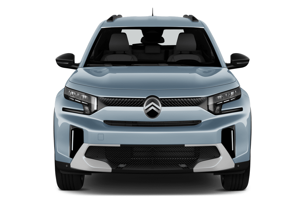 Frontansicht eines Citroen e-C3 Aircross , freigestellt