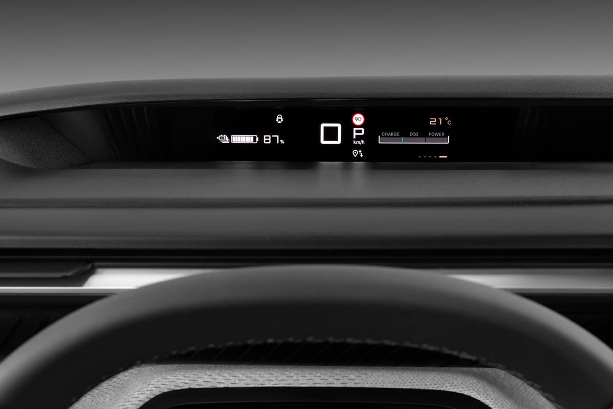 Kombiinstrument eines Citroen e-C3 Aircross 