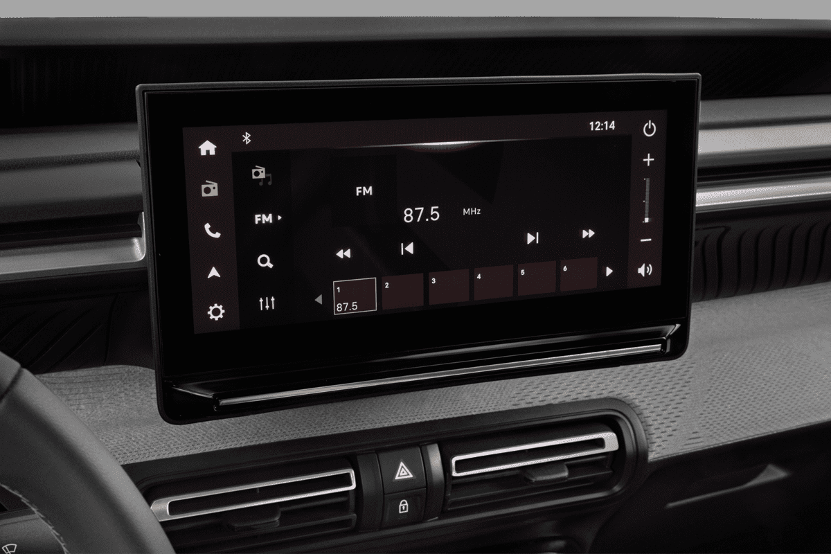 Audiosystem eines Citroen e-C3 Aircross 