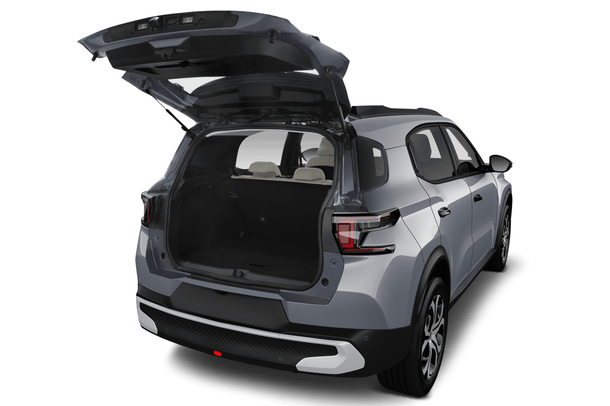 Kofferraum eines Citroen e-C3 Aircross 