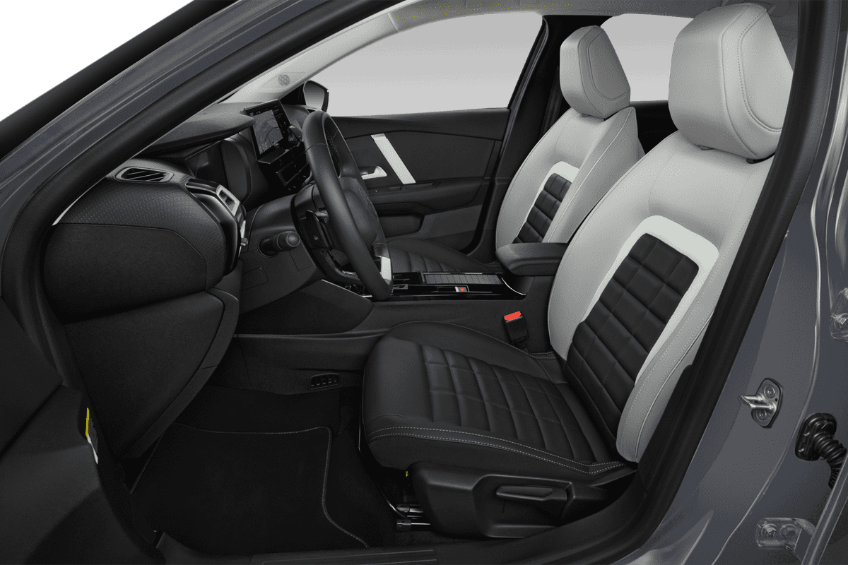 Vordersitze eines Citroen e-C4