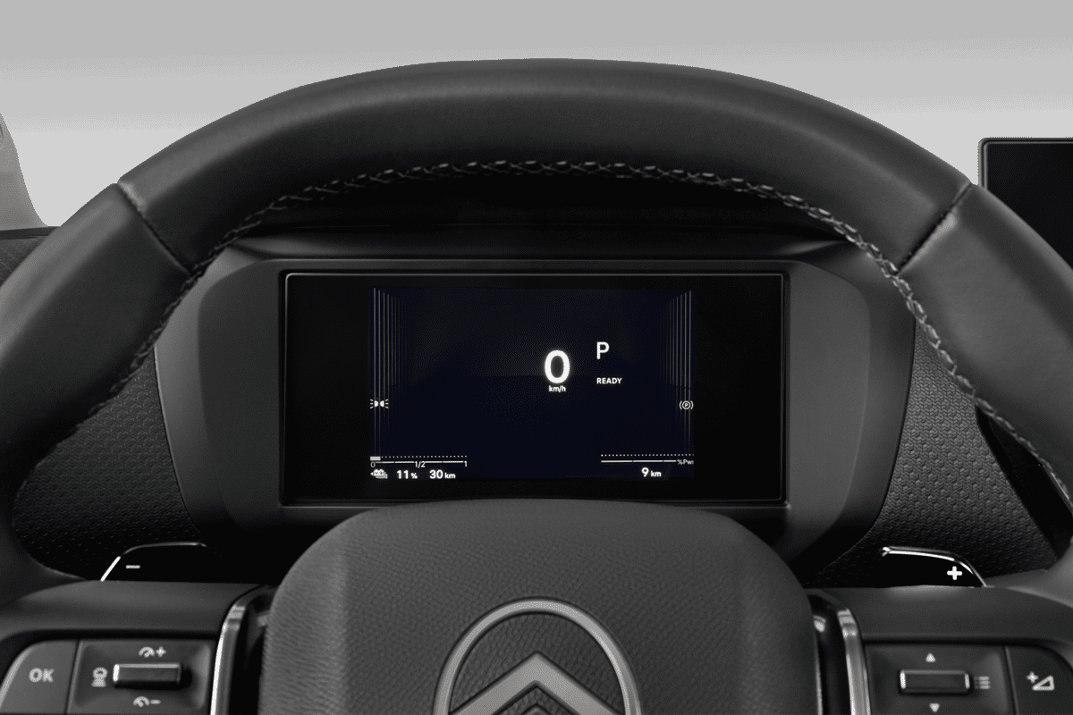 Kombiinstrument eines Citroen e-C4