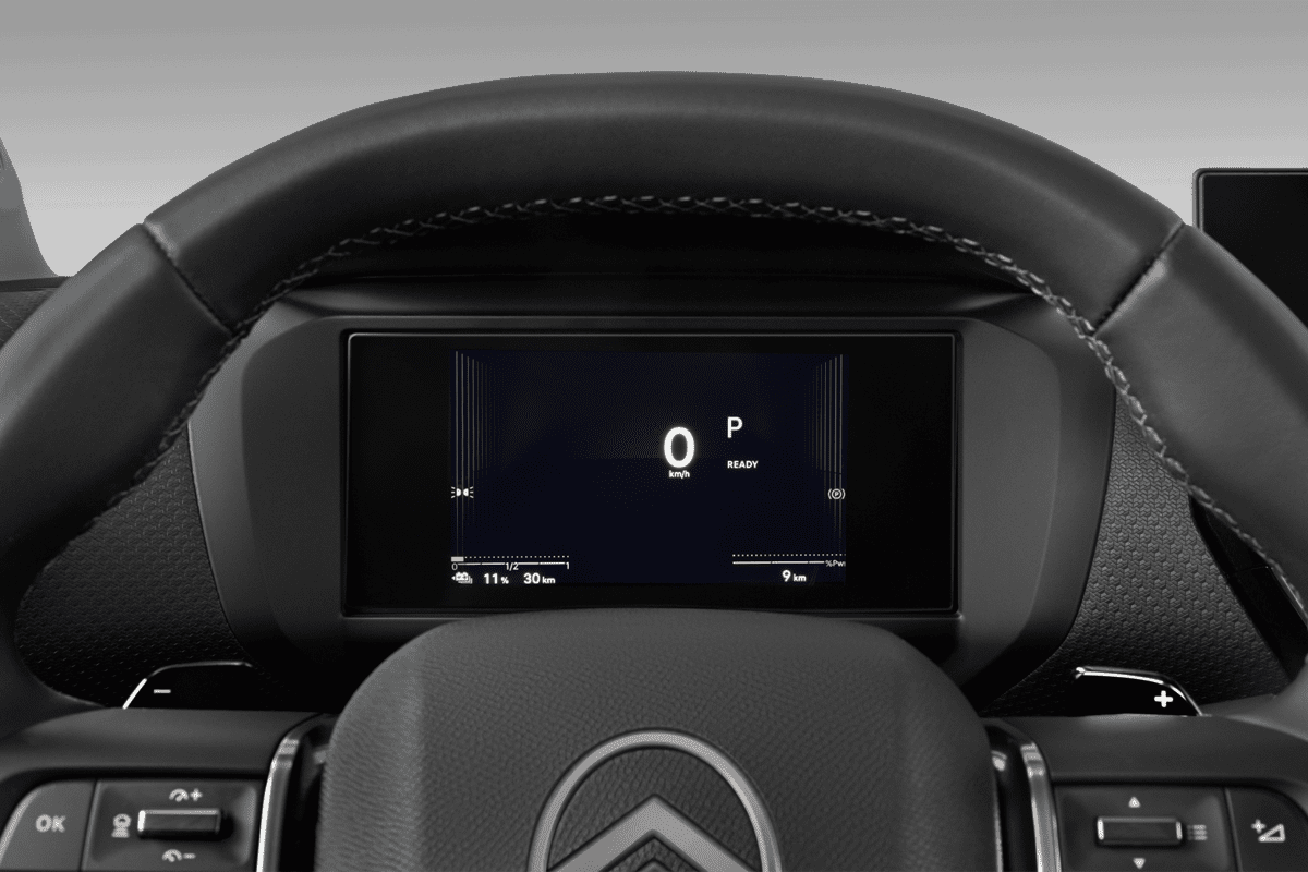 Kombiinstrument eines Citroen e-C4