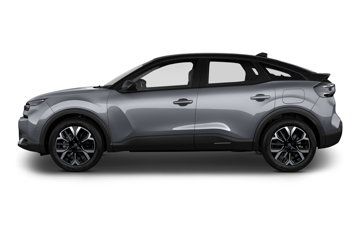 Seitenansicht eines Citroen e-C4