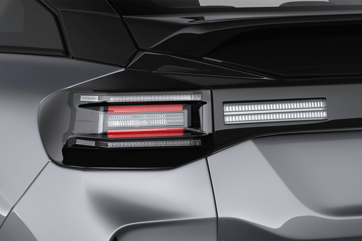 Heckleuchten eines Citroen e-C4