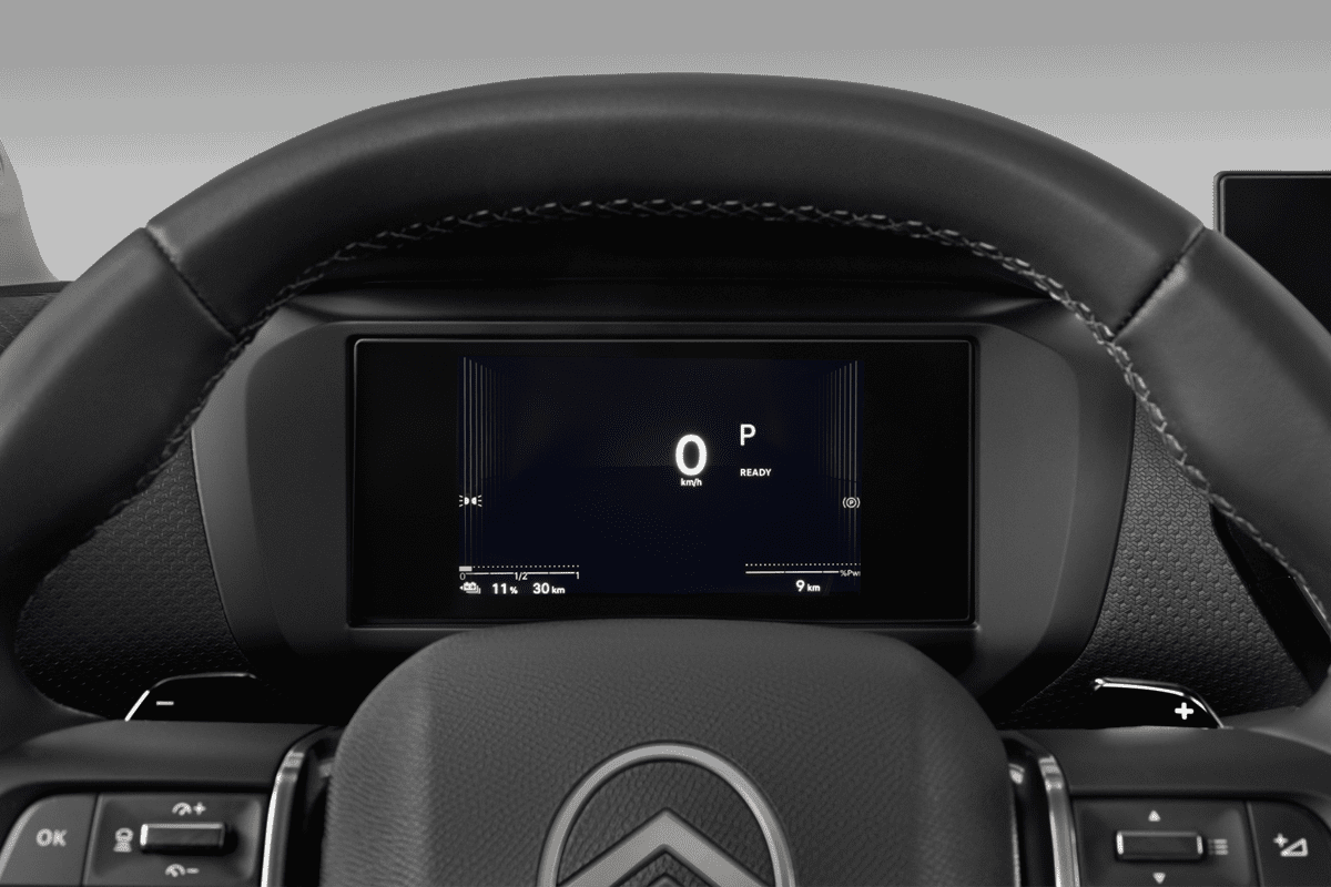 Kombiinstrument eines Citroen e-C4 X